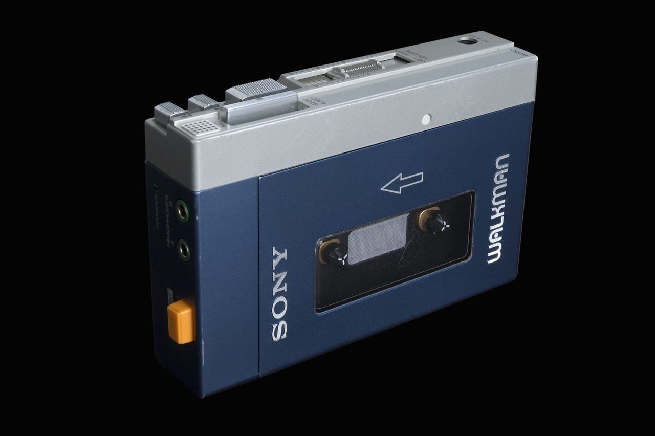 A Sony Walkman TPS-L2 portable cassette player
